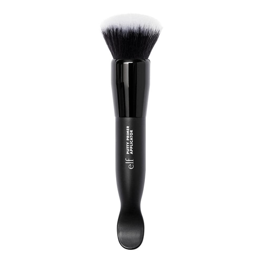 Elf Putty Primer Brush and Applicator เครื่องสําอางสองหัว ใช้สําหรับแอพพลิเคชั่น elf ผลิตภัณฑ์จาระบี