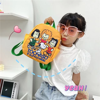 Lucky-girl: กระเป๋าเป้เด็ก กระเป๋าลายการ์ตูน Children's backpacks Children's backpacks cartoon pattern bag