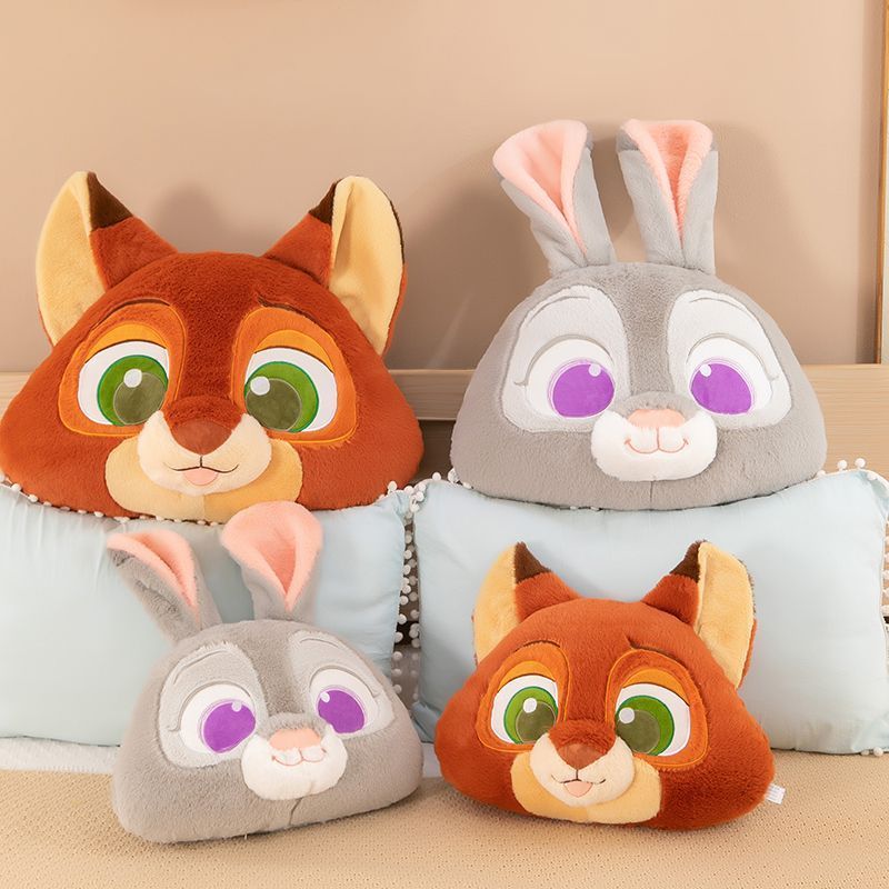 Crazy Animal Nick Plush Doll Cute Judy Plush Toy Fox Childlike Doll