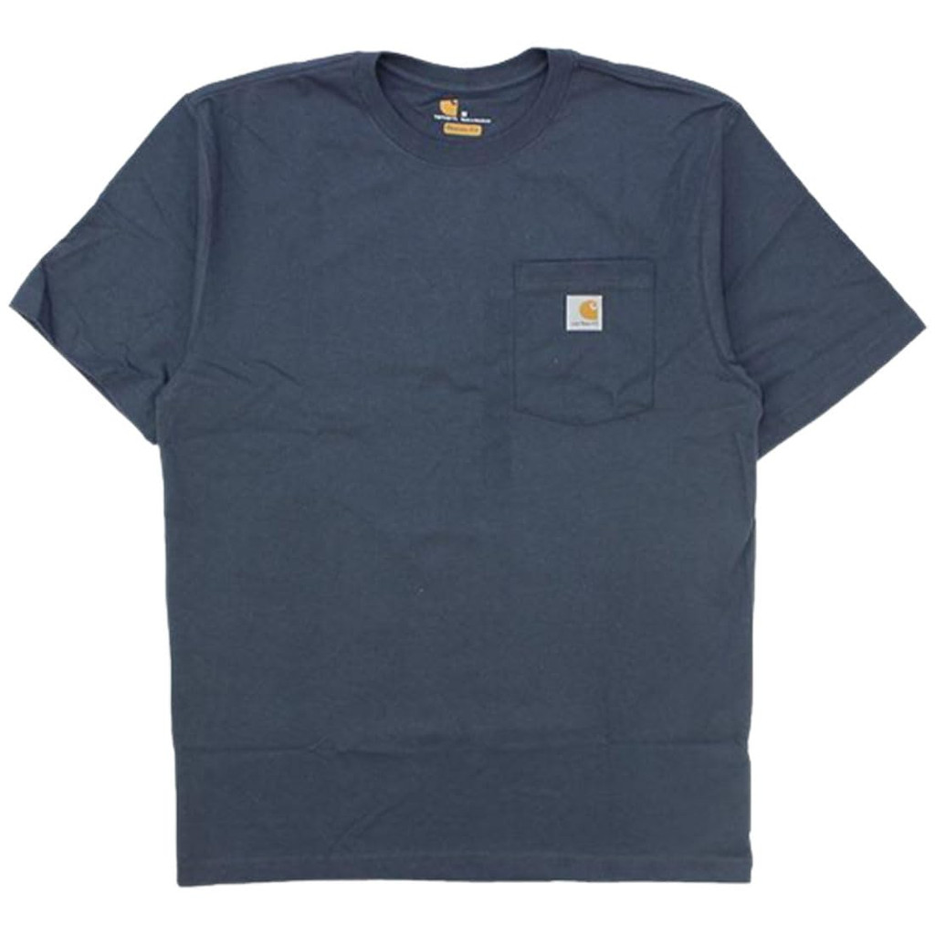 【Direct from Japan】[Carhartt] เสื้อยืดแขนสั้น มีポケット ポケT สไตล์คลาสสิก เสื้อทำงาน ฟิตหลวม สำหรับผู้ชา