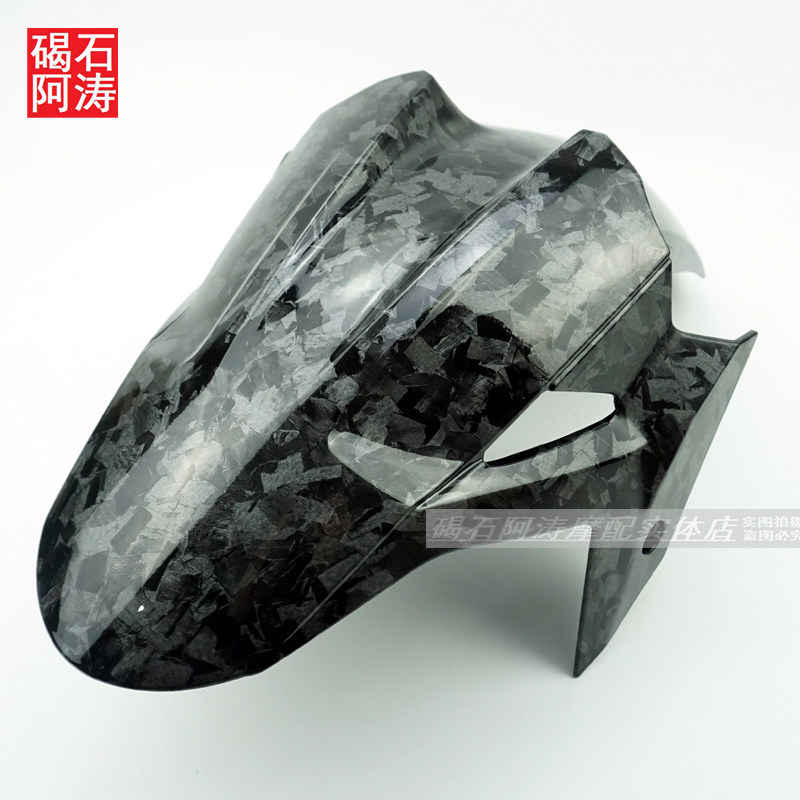 Kawasaki Ninja400 Ninja Z400 บังโคลนด้านหน้า บังโคลน Sandguard เปลือกรถจักรยานยนต์รุ่นดัดแปลงดอกไม้