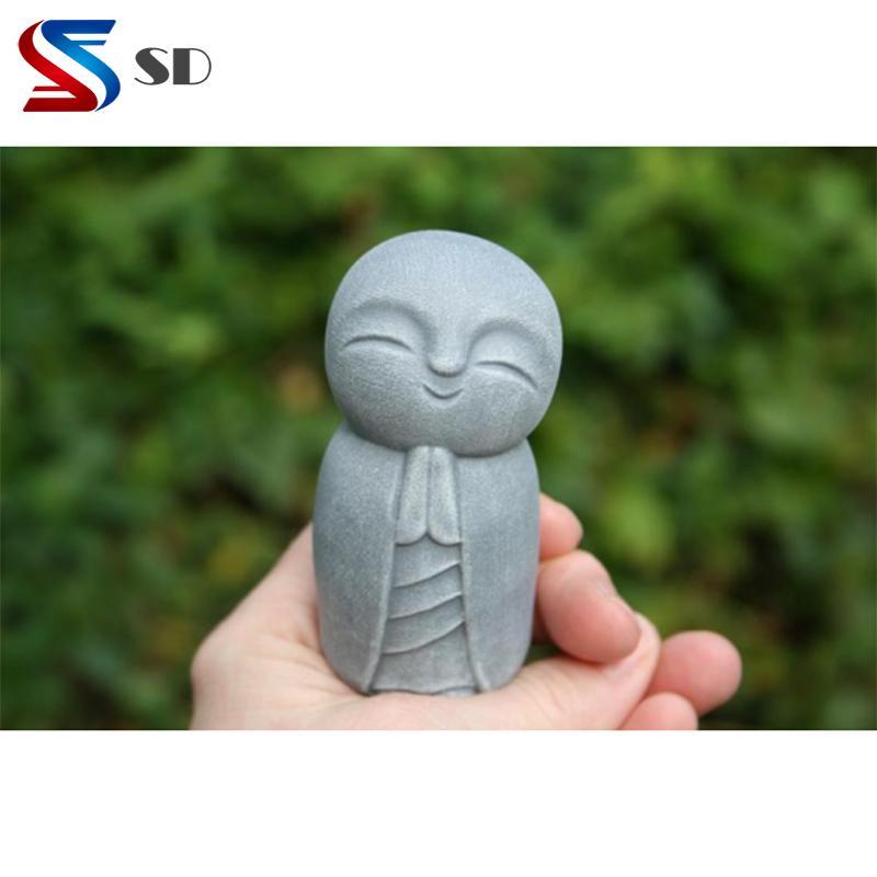 รูปปั้น Jizo พระ Jizo น้อยที่สมบูรณ์แบบสําหรับบ้านของคุณหรือตกแต่งสวนกลางแจ้ง