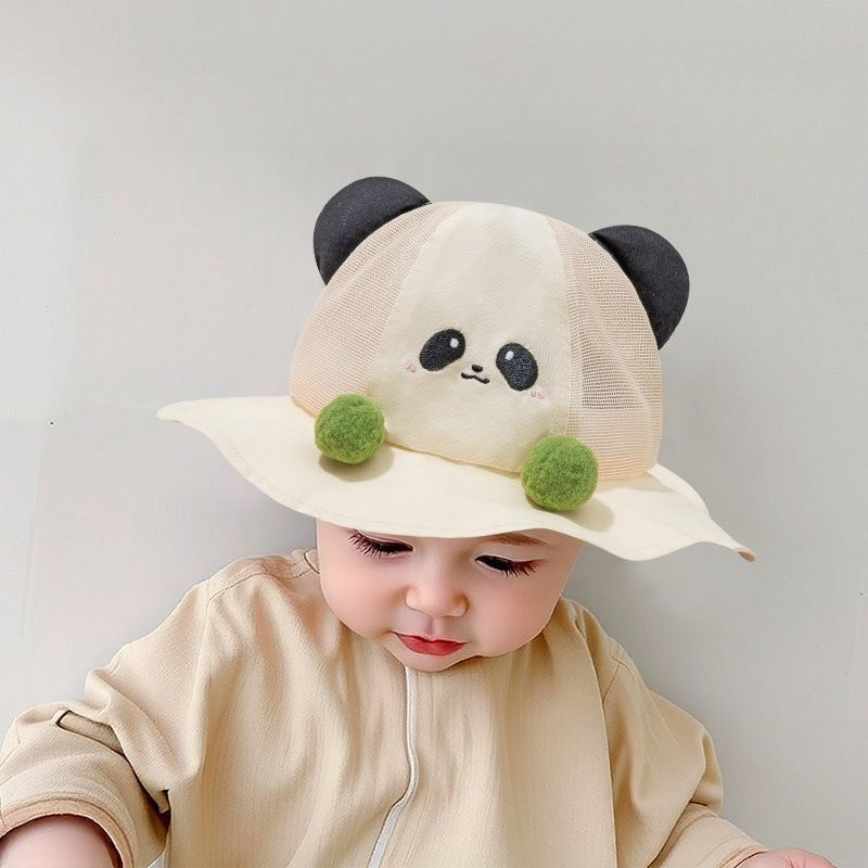 COD หมวกกันแดดเด็ก1-3 ปี ลายการ์ตูน น่ารัก ปีกใหญ่ ใส่ได้ทั้งเด็กชายและหญิง ระบายอากาศ ผ้าเนื้อนุ่ม - รูปที่ 4