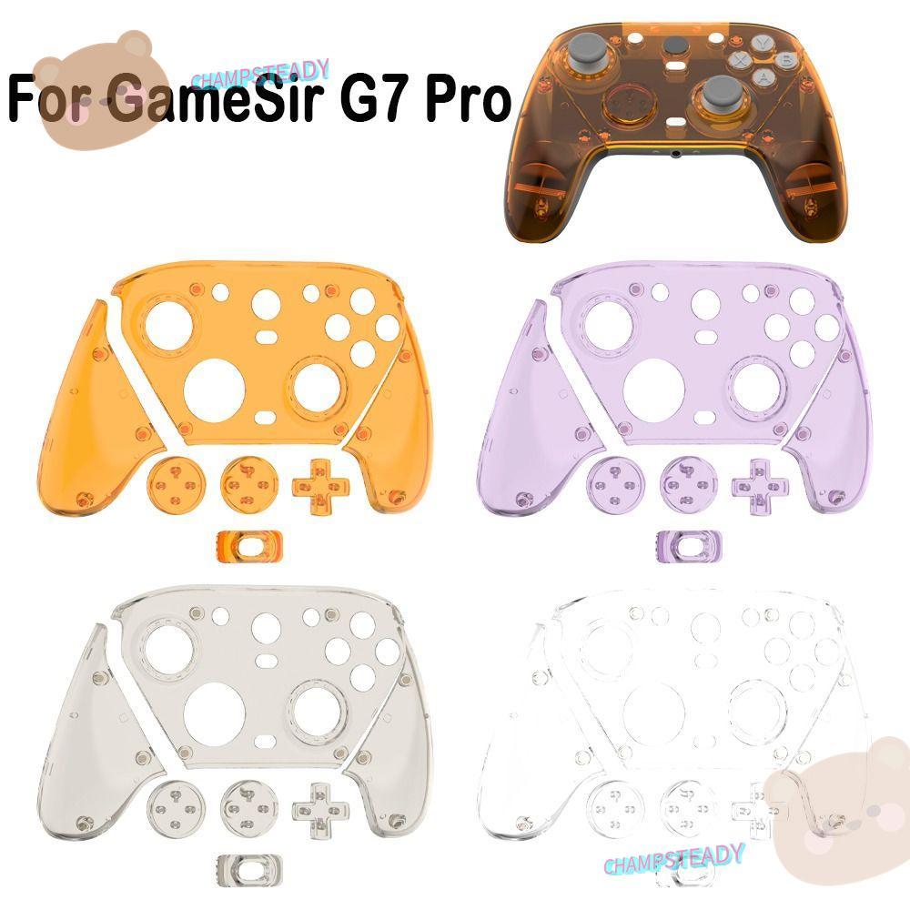 CHAMPSTEADY Gaming Controller ป้องกัน, แม่เหล็กโปร่งใสด้านหน้า Faceplate, ตกแต่งเปลี่ยนฝาครอบสําหรับ