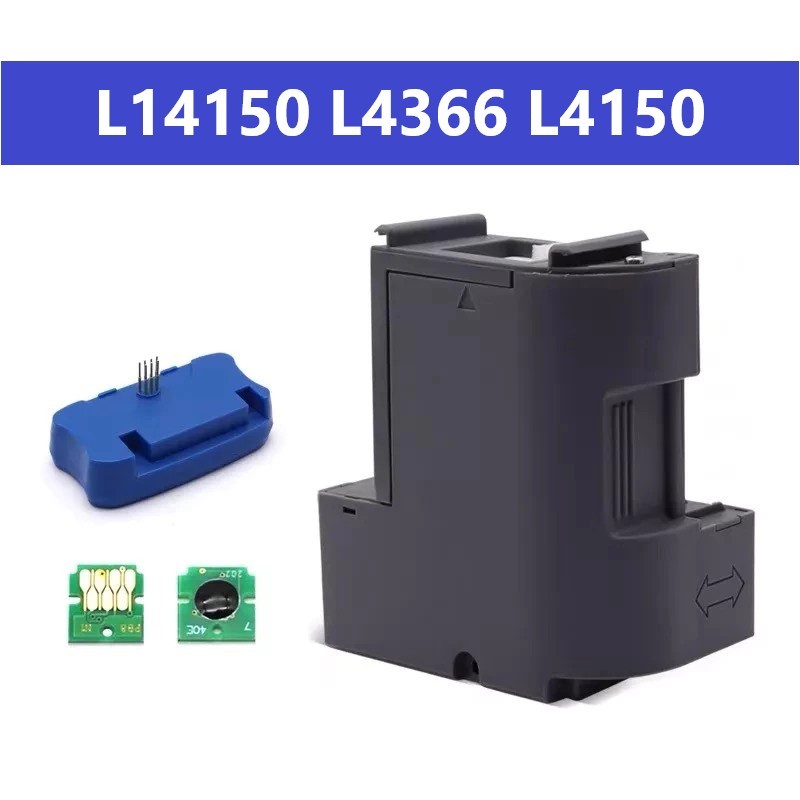 L14150 กล่องบํารุงรักษาสําหรับ EPSON L14150 L4366 L4150 กล่องบํารุงรักษารีเซ็ตชิป