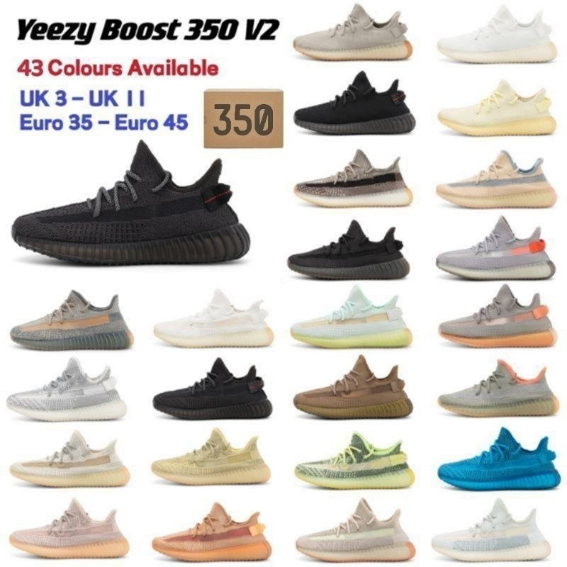 Unisex35-_ 45 Yeezy BOOST 350 V2 1-1 hyperspace คุณภาพสูงรองเท้าวิ่งระบายอากาศ sneaker7seen z9bw