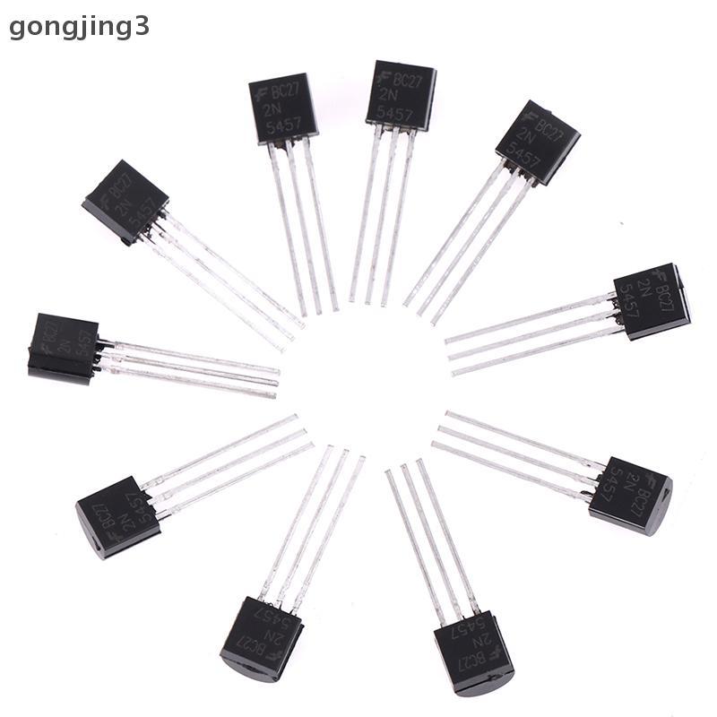 Gongjing3 10PCS 2N5457 2N5457G TO-92 ทรานซิสเตอร์ N-Channel th