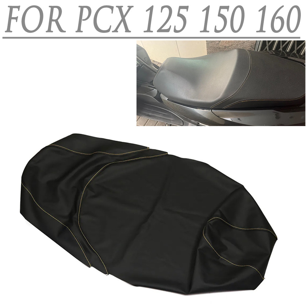 Motorcycle Seat Cover Leather for HONDA PCX 150 160 125 PCX150 PCX125 PCX160 Moped Seat Cover Leathe