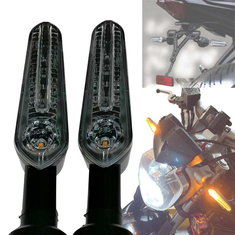LED Turn Signal Light For YAMAHA  FJ07 FJ09 XJ6 XSR155 XSR700 XSR900 MT125 R1M R6S FZS600 Motorcycle