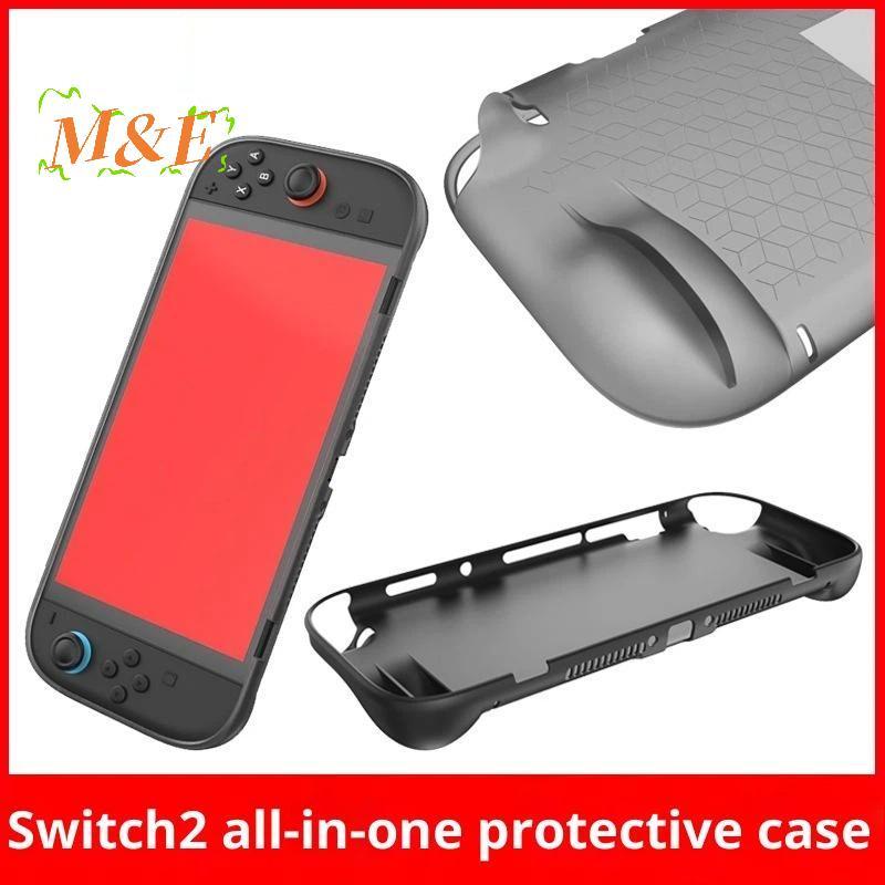 [M&E] เคส TPU Ergonomic สําหรับ 2 – ฝาครอบกันลื่นดูดซับแรงกระแทกสําหรับคอนโซลเกม NS2 และการป้องกันร่