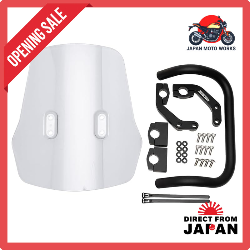 ZETA RACING WR155R '20 WR250R/X '07-20 Adventure Windshield Standard Screen Light Smoke Screen Rever