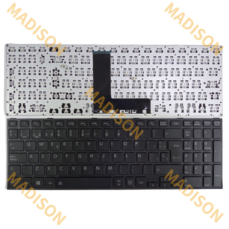 สําหรับโตชิบา C50D-B AB C55D-B C50T-B B25 B35 B35 /m B55 /a B45/A R35 /m R35 /p R50-B SP แป้นพิมพ์แล