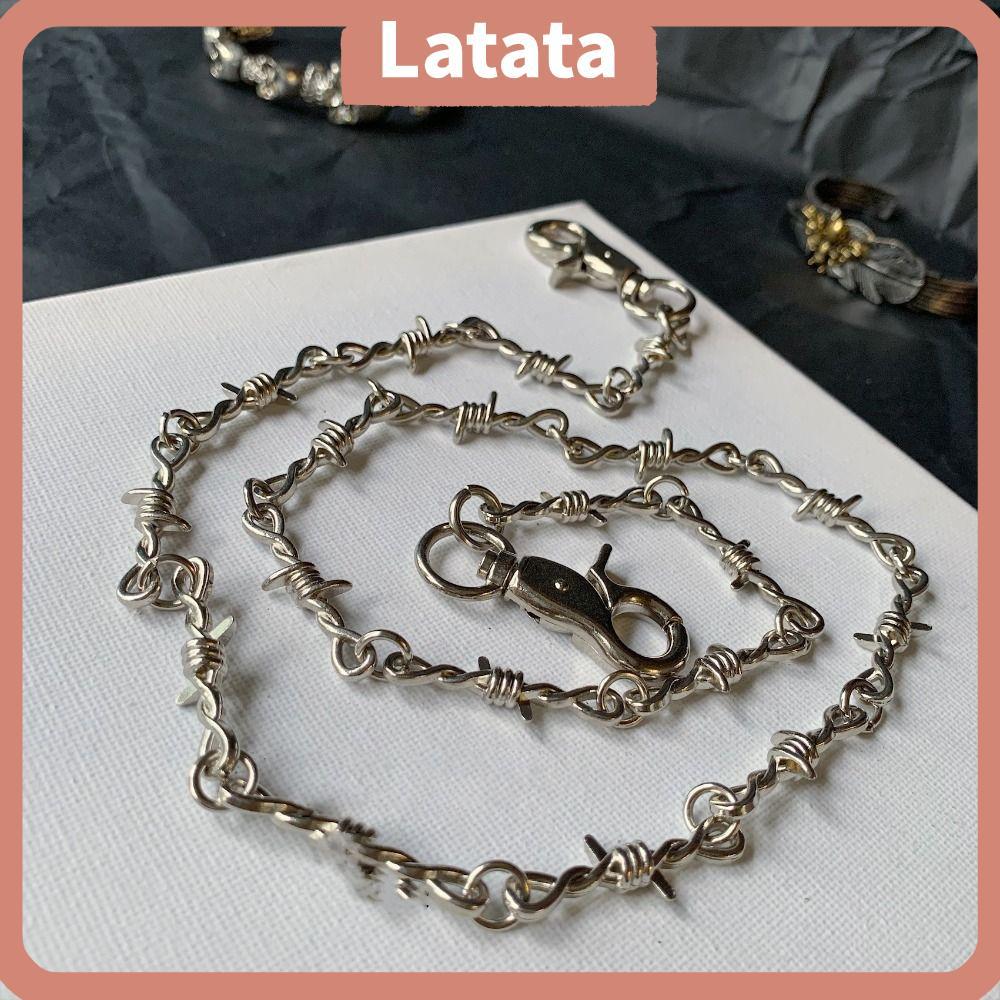 โซ่สำหรับเอวกางเกงและสร้อยคอมetal สไตล์ฮิปฮอปอินเทรนด์ พร้อมเป็นของขวัญ