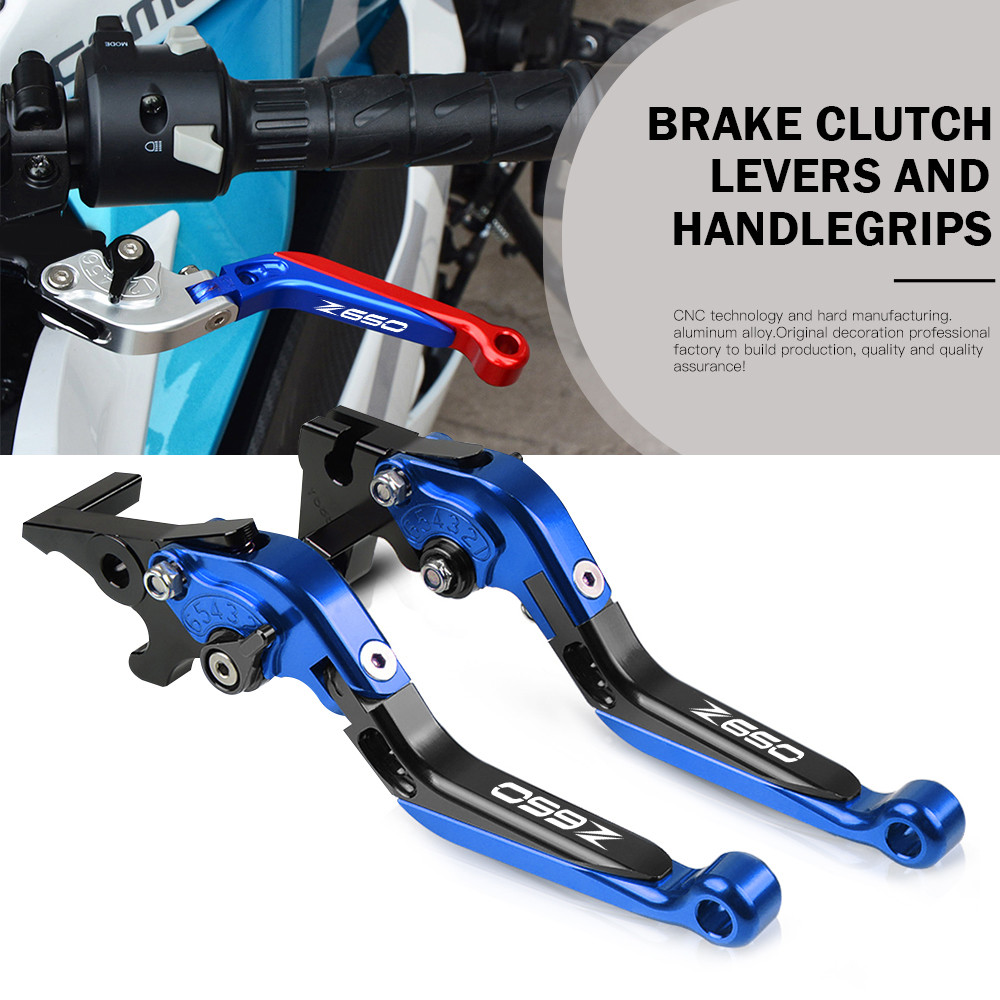 สําหรับ KAWASAKI Z650/Z650RS คลัทช์เบรคพับปรับ Handle Levers อุปกรณ์เสริมอะไหล่