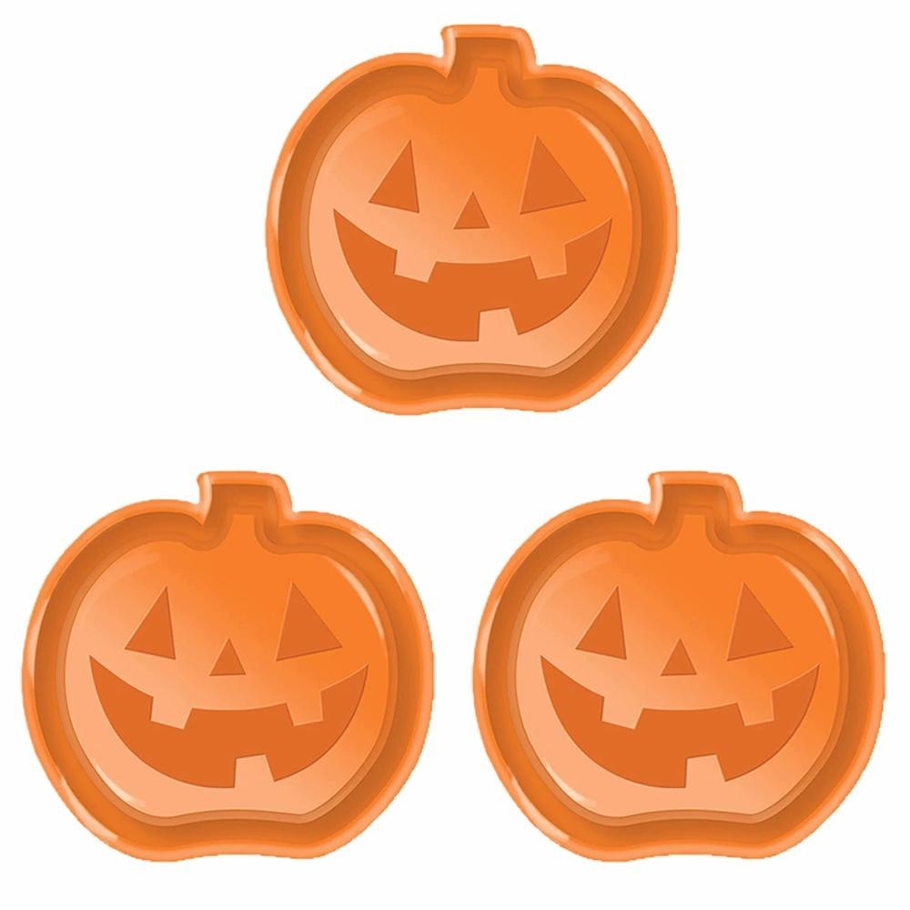 hothalloween Ghost Pumpkin Snack Plate Fruit Plate Bat Candy Plate เหมาะสําหรับ N7q4
