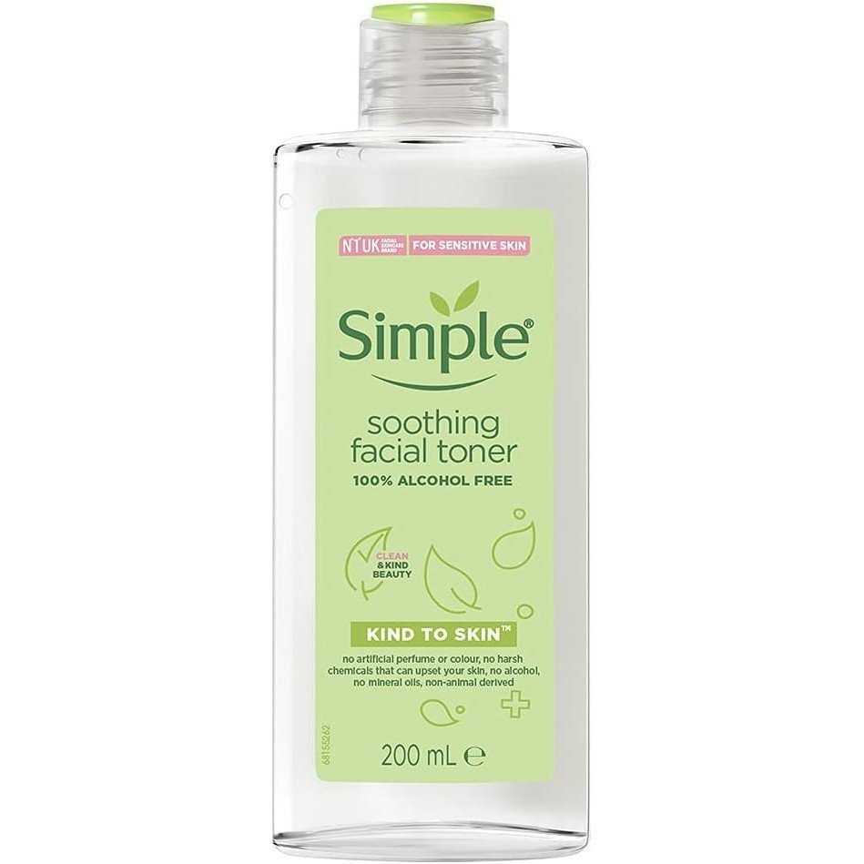 Simple Kind to Skin Facial Toner, Soothing, 6.7 Fl Oz (Pack of 1)