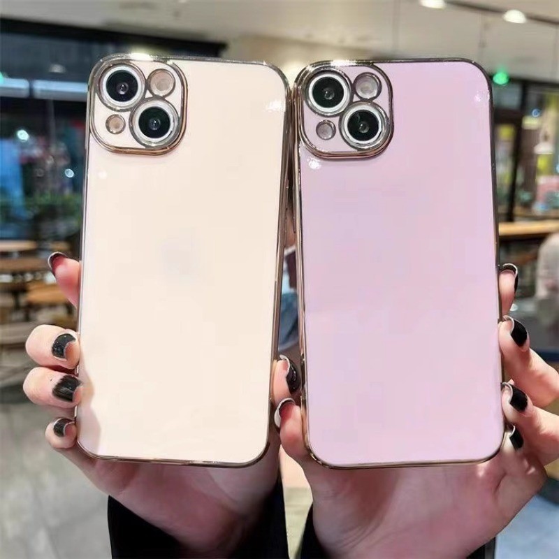 ชุบ Electroplated โทรศัพท์สําหรับ OPPO K1 K7 K7x K9 K9S K9x R15X RX17 A54 K10 Neo Pro Energy 5G 6D ช