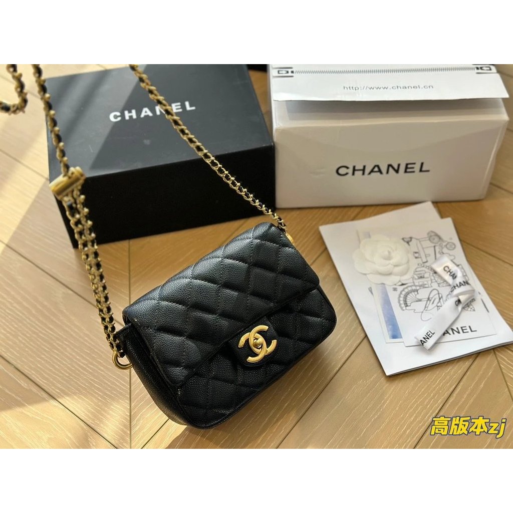 CHANEL กระเป๋าสายโซ่ แบบสูง มีให้เลือกสองสี