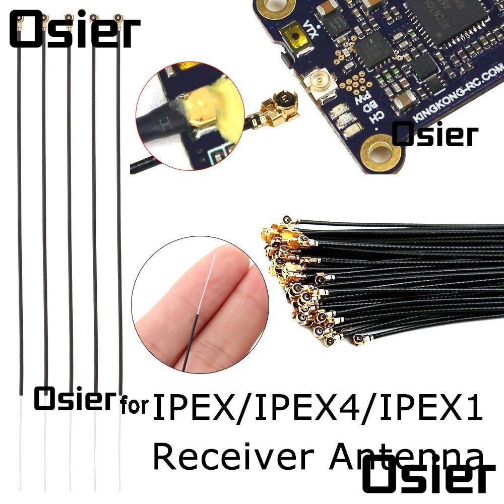 Osier1 เสาอากาศรับสัญญาณ IPEX IPEX4 IPEX1 IPEX XM XM สําหรับมัลติโรเตอร์บังคับ Frsky 2 5 10 ชิ้น