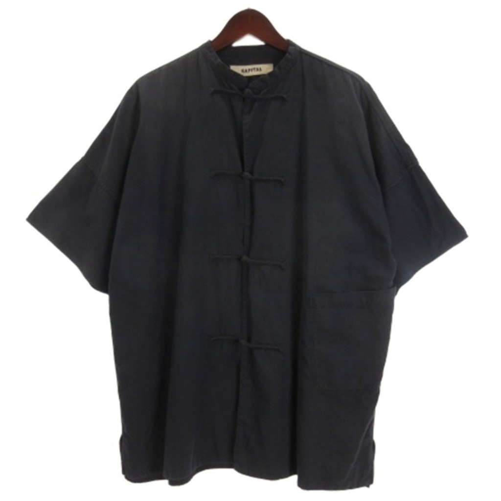 KAPITAL Jacket Shirt Navy Direct from Japan Secondhand