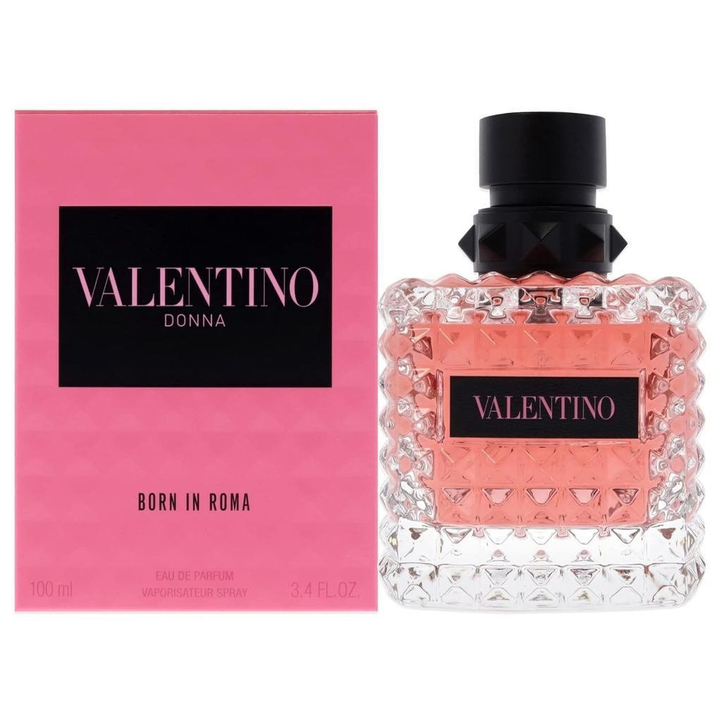 Valentino Valentino Donna Born In Roma EDP Spray Women 3.4 ชื่อเสียงผ้าฝ้ายเดิม