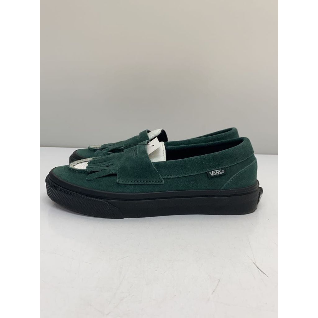 VANS Loafers ×Arihara Miyuki tassel 22.5cm green suede V196CF MA Direct from Japan Secondhand