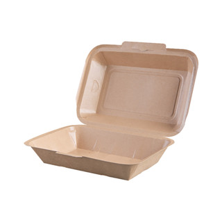 กล่องกระดาษน้ำตาล FEST BB004 600 มล. (50 ใบ/แพ็ค)