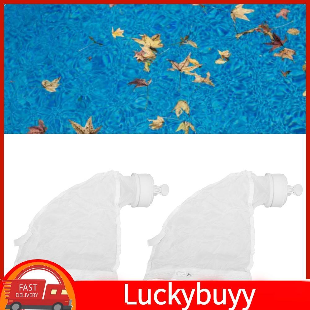 Luckybuyy Alomejor 2PCSตาข่ายทำความสะอาดสระว่ายน้ำอเนกประสงค์กระเป๋าซิปEnclosureสำหรับPolaris 280 48