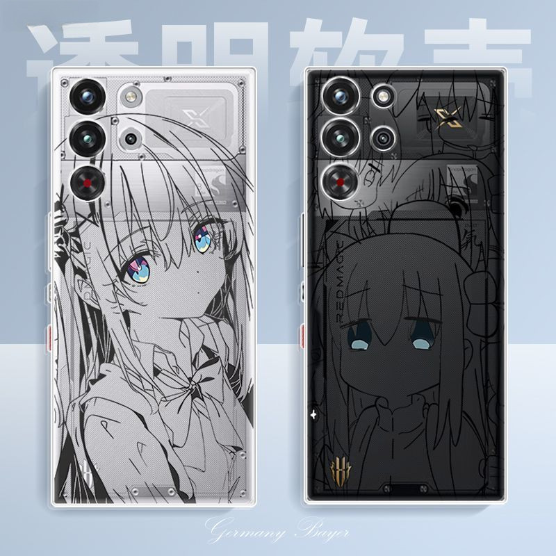 สําหรับสําหรับสําหรับเคสโทรศัพท์ RedMagic 10SPro RedMagic 10pro โปร่งใสรวมทุกอย่างเคสแบบนุ่มเคสป้องก