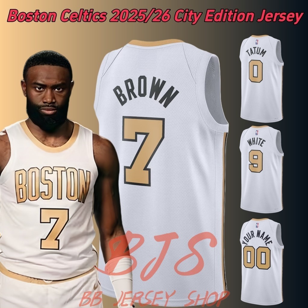 Men Hot Pressed Jersey No. 25/269 เสื้อบาสเก็ตบอลสีขาว เลขที่. 0 Tatum เสื้อกั๊กกีฬาแห้งเร็ว