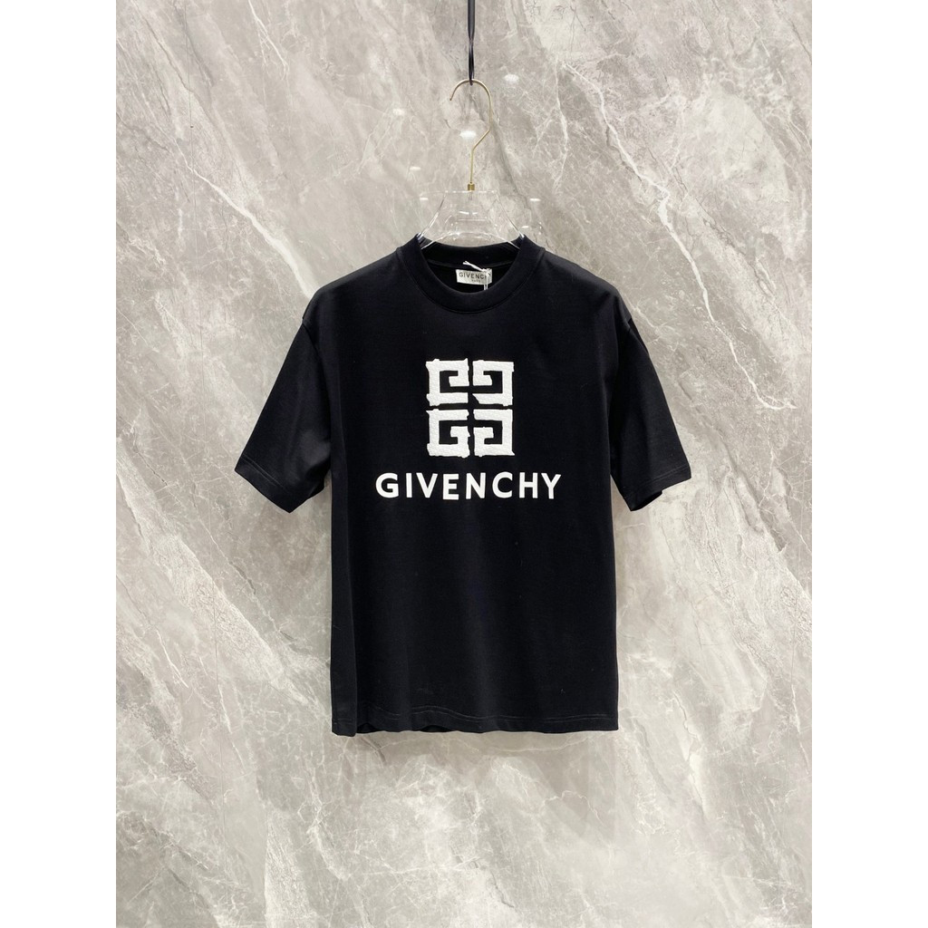 GIVENCHY/GIVENCHY 2026 ต้นฤดูใบไม้ผลิสไตล์ใหม่เสื้อยืดแขนสั้นผู้ชายผู้หญิงคู่สไตล์ 2026 ต้นฤดูใบไม้ผ