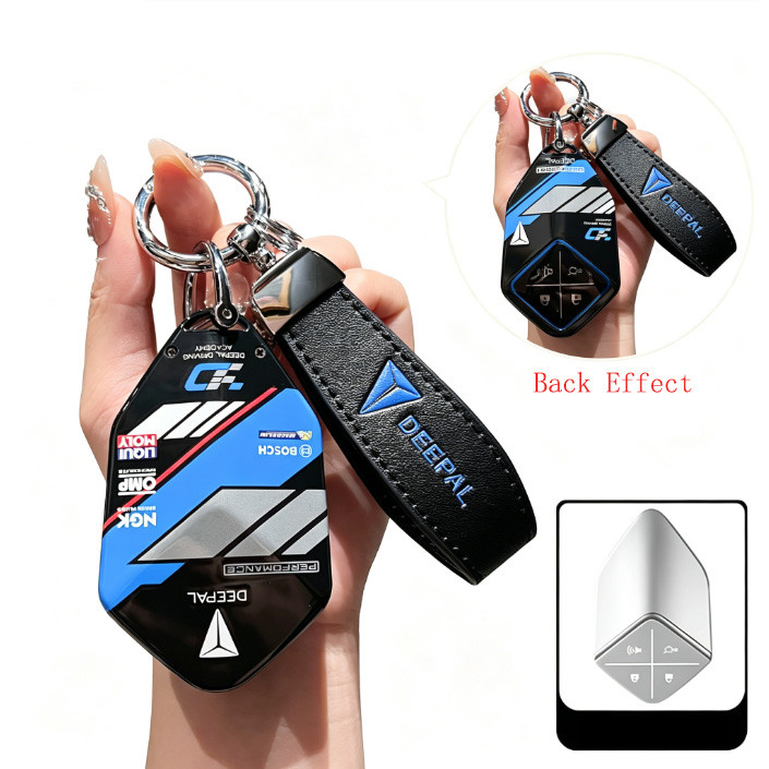 เคสกุญแจรถ Changan Deepal สําหรับ S05/S07/L07  SL03 S05 ABS NFC Crad พวงกุญแจหุ้มกุญแจ รวมทุกอย่างฝา