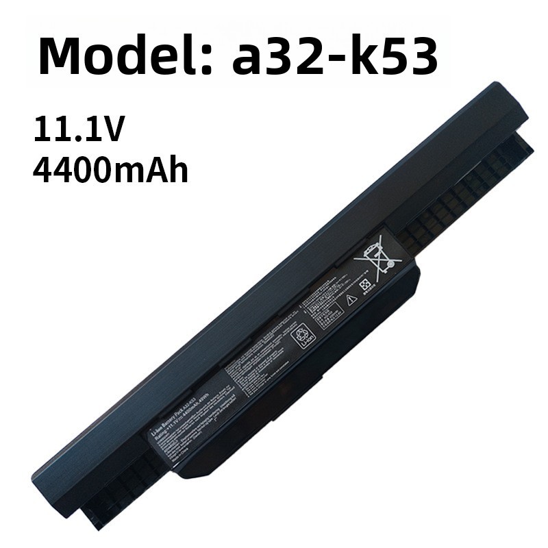 Suitable for ASUS A32-K53 A43S A53S X44H X54H K43S X53E X43B laptop batteries