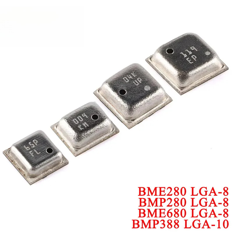 BME280 BMP280 BME680 LGA-8 LGA-10 MES ดิจิตอลแก๊ส/ความดัน/อุณหภูมิและความชื้นเซนเซอร์ชิป IC ใหม่