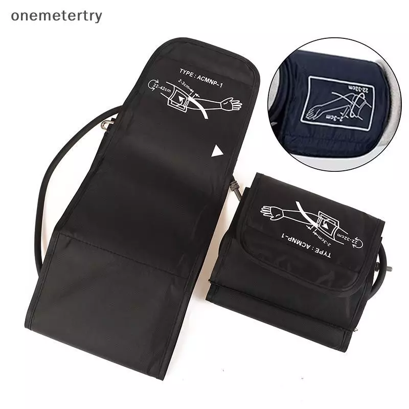 Onem ผู้ใหญ่แขนความดันโลหิตเข็มขัด 22-32 ซม./22-42 ซม. Tonometer Sphygmomanometer Upper Cuff สําหรับแขนความดันโลหิต Monitor เมตร n