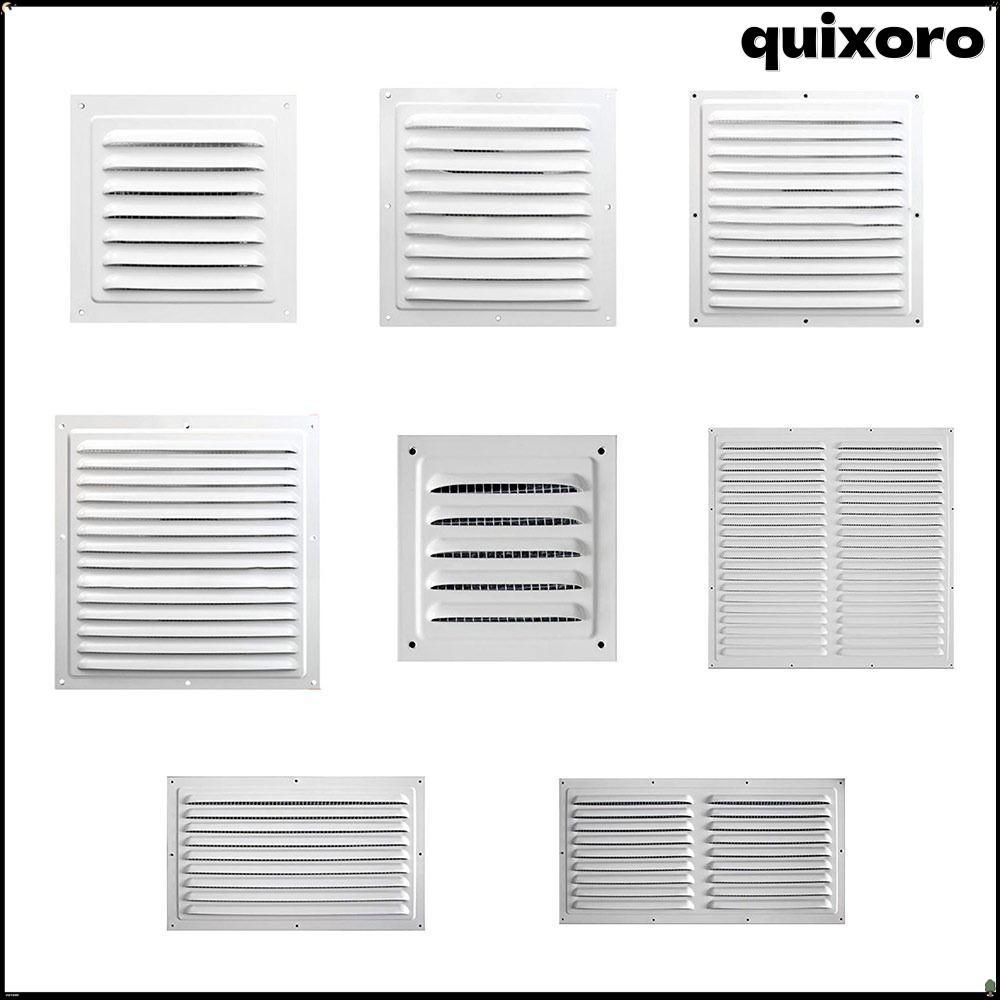 QUIXORO ฝาครอบระบายอากาศ, ไอเสีย Outlet ความร้อน Cooling Vents แผ่น Air Vent Grille, 200*300 มม./200*400 มม.ระบบ Air ฝาครอบหน้าจออลูมิเนียมอัลลอยด์แมลงหน้าจอ