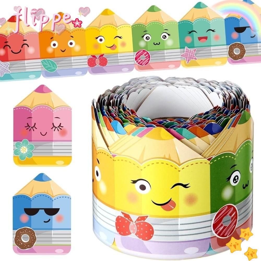 FIPE กระดานดํา Bulletin Board Border, 7 ซม.กระดาษขอบ, Creative Self กาว DIY Border Trim สติกเกอร์งานฝีมือทําด้วยมือ