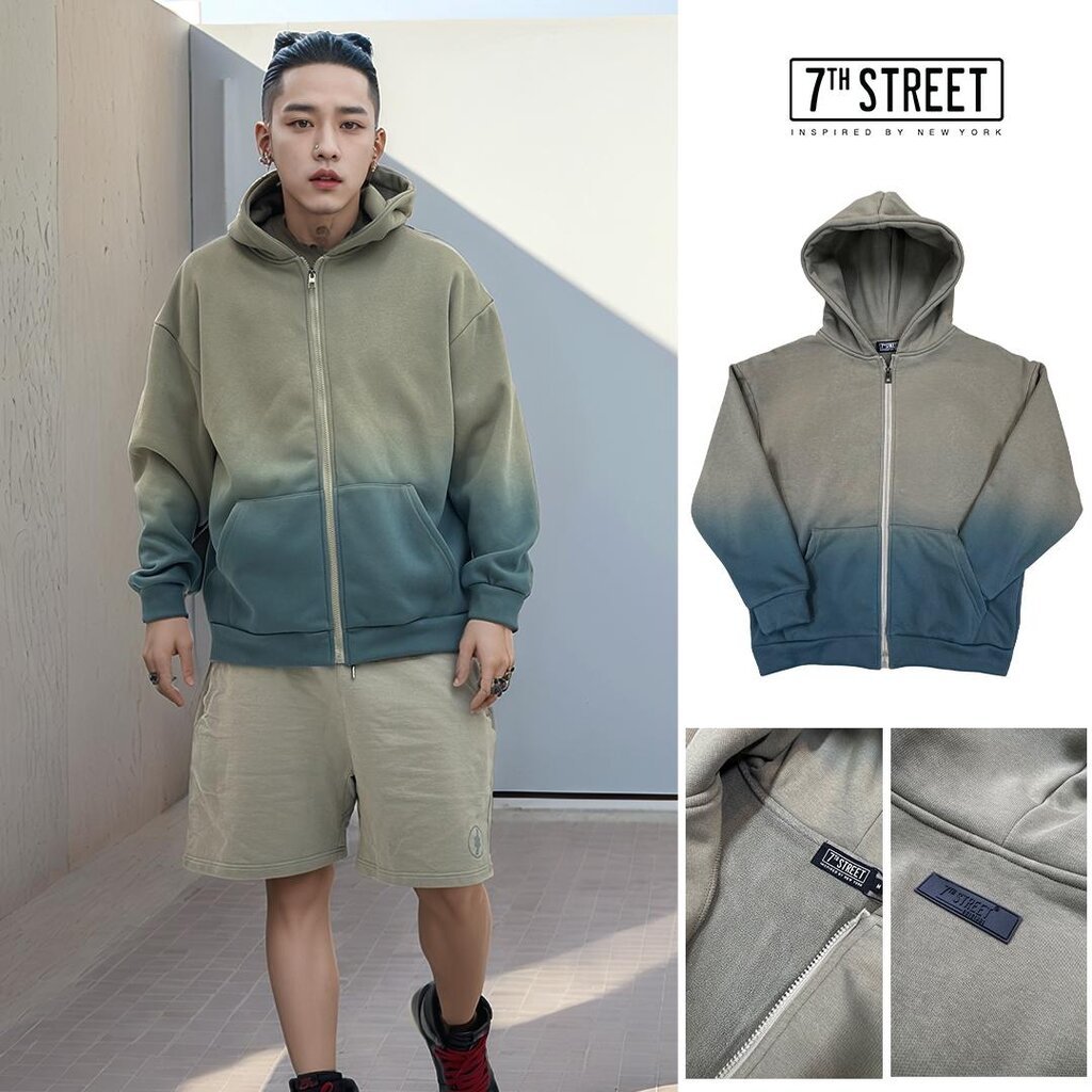เสื้อฮู้ดแขนยาว 7ᵗʰ Street Hood Logo สวมใส่สบาย ระบายอากาศดี รุ่น HD-SHA