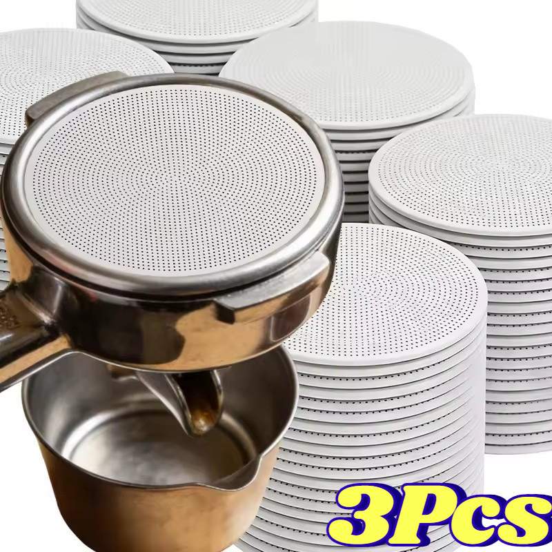 Universal เกรดอาหารสแตนเลส Pour Over Coffee Filter-51/53/58.5 มม.Reusable ทนทาน Fine ตาข่ายกรองกาแฟ Brewer อุปกรณ์เสริม