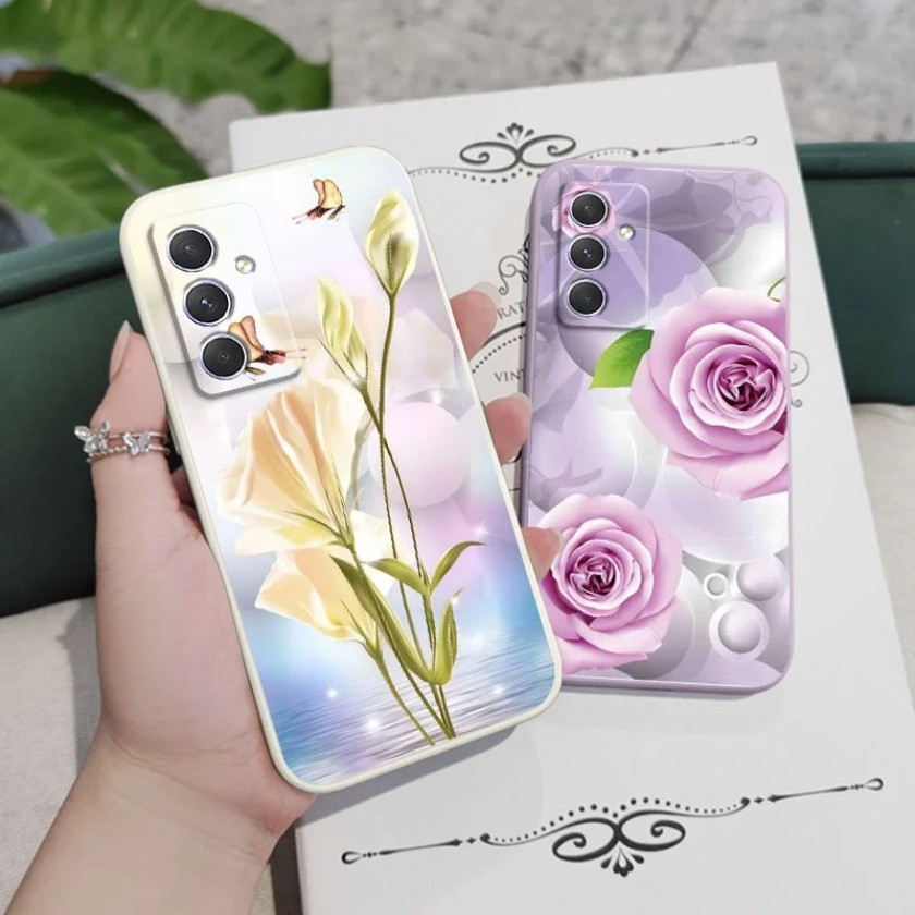 ดอกไม้แฟนซีเคสโทรศัพท์สําหรับ Xiaomi Poco X8 Pro Max M8 Pro X6 X5 F5 Pro X3 X4 GT กันกระแทกนุ่ม TPU 