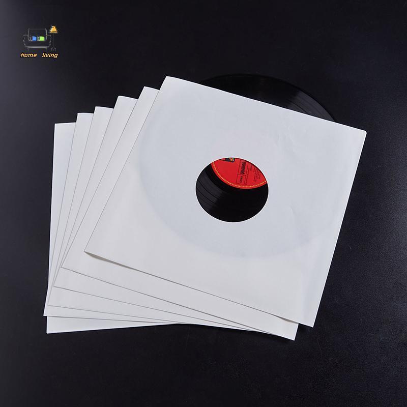 [Onw] 10pcs Vinyl Records Sleeves LP Record Cover Resealable Outer Sleevesposite Kraft Paper Bag Vin