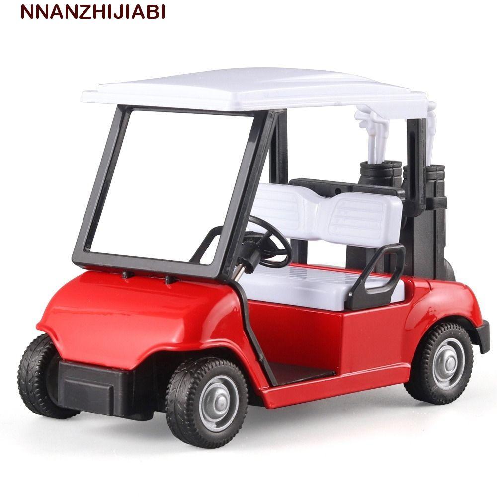 NANZHIJIABI ขนาดเล็กรถกอล์ฟ, 1:20 Scale จําลองรถกอล์ฟ,กลางแจ้งสนุกการศึกษาDiecast Alloy Home Decor รถกอล์ฟยานพาหนะของเล่นเด็กของเล่น