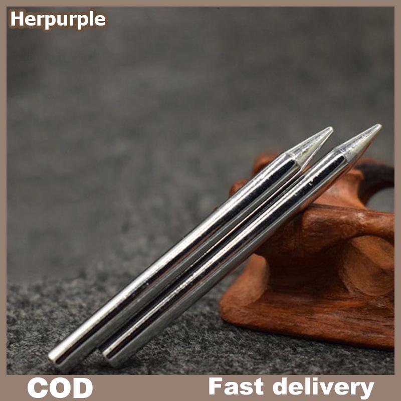Herpurple 30W 60W เปลี่ยนหัวแร้ง ปลายบัดกรี เครื่องมือเชื่อมเหล็กไฟฟ้า TH