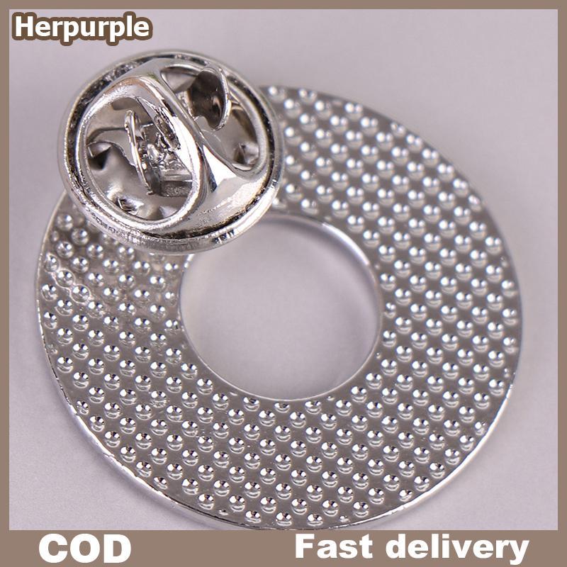 เข็มกลัด HERPURPLE เครื่องหมายยูเนี่ยน SDG สีสันสดใส 17 สี
