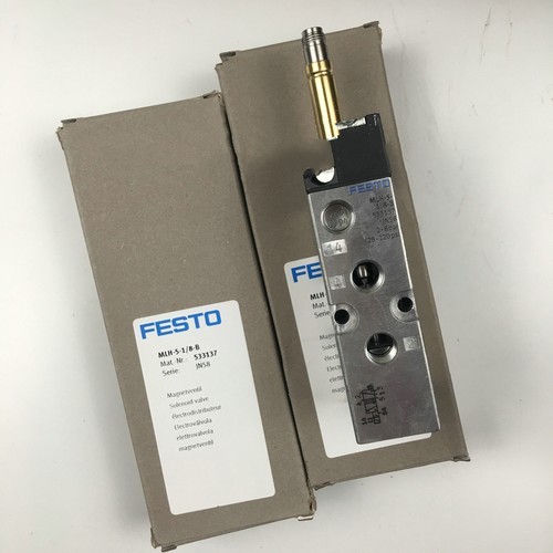 Festo MLH-5-1/8-B 533137 โซลินอยด์วาล์ว New One MLH51/8B