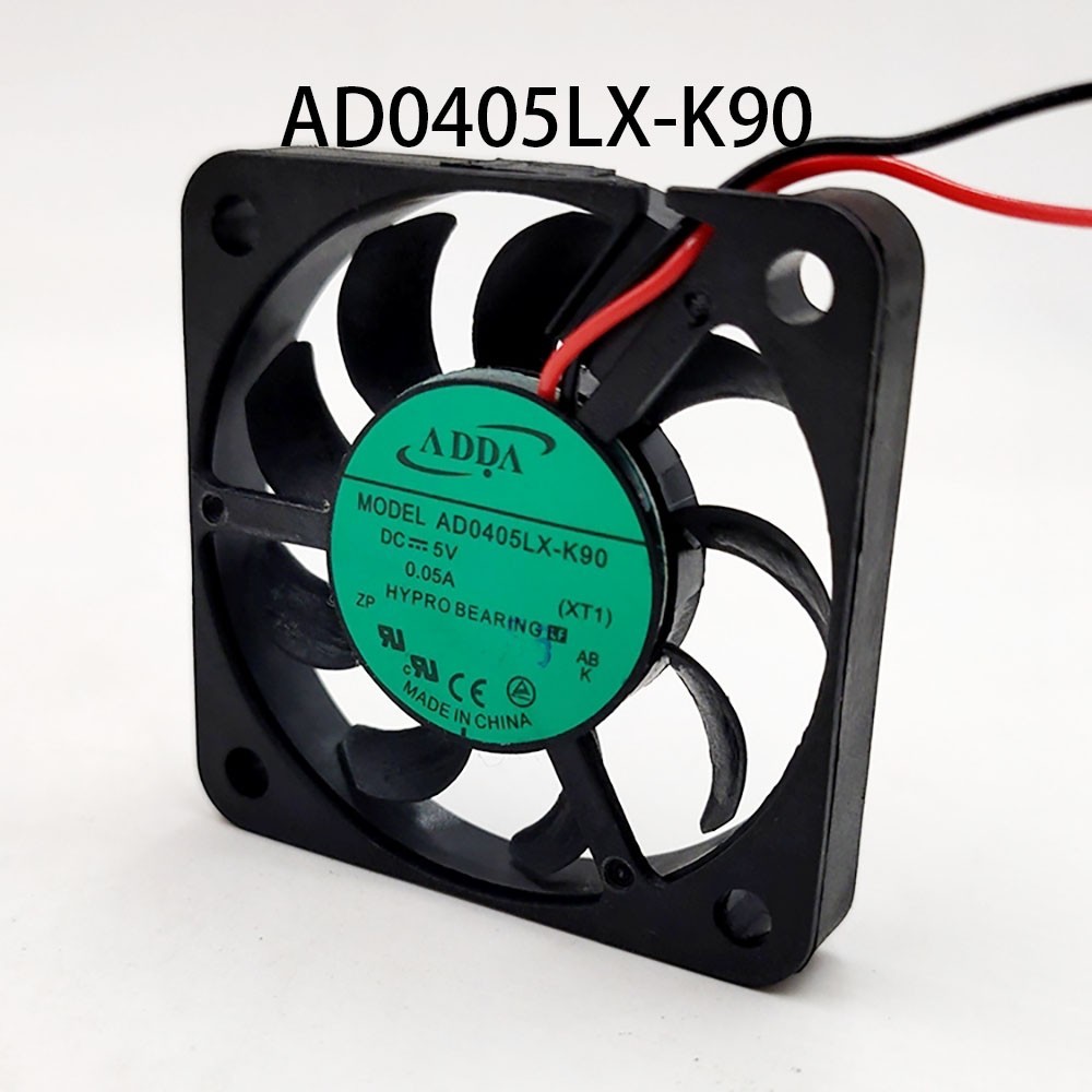 ใหม่ในกล่อง ADDA Axial Fan AD0405LX-K90 5VDC 0.05A 40*40*6MM Case พัดลมระบายความร้อน