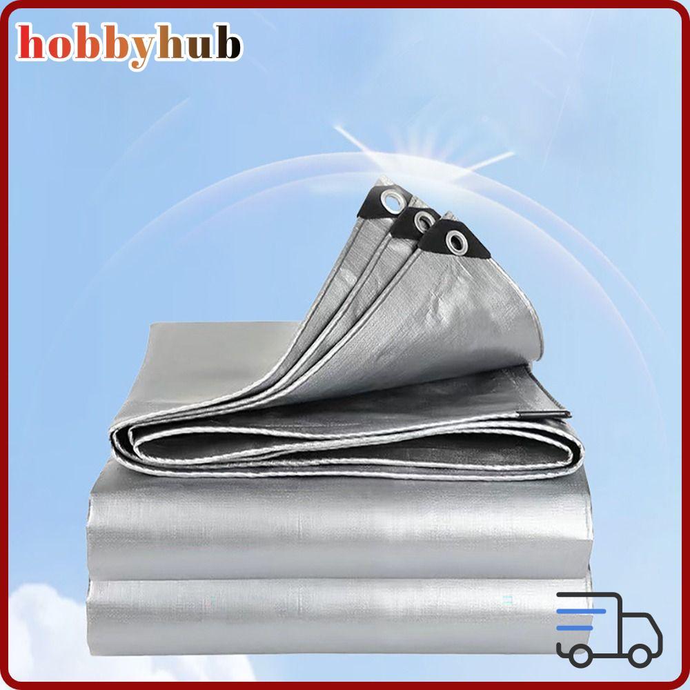 HOBBYHUB ผ้ากันฝน, Camping เต็นท์ 2mX3m ผ้าใบกันน้ํา PE, สัตว์เลี้ยงสุนัข House ฝาครอบเฟอร์นิเจอร์กล