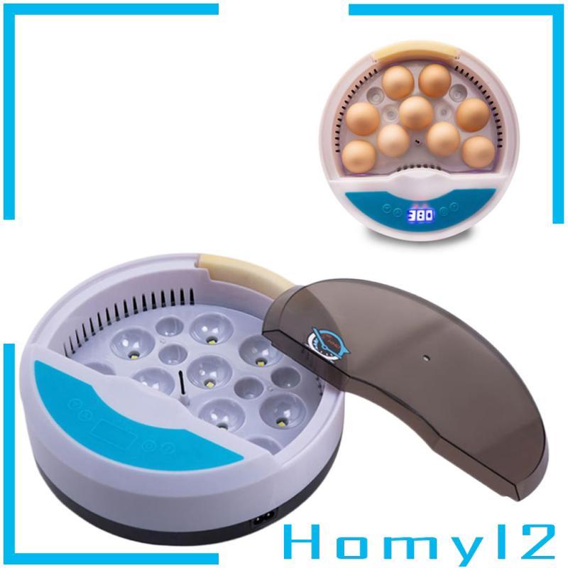 [HOMYL2] ไก่ดิจิตอล 9Eggs Hatching Incubator US Plug สําหรับฟาร์มนกไก่