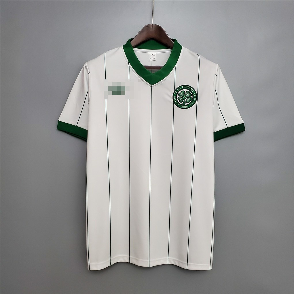 84-86 เสื้อฟุตบอล Retro Celtic Away ฟุตบอล