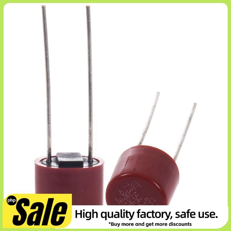 10 ชิ้น Radial Cables เป่าช้า Micro-Fuse T3.15A 250V